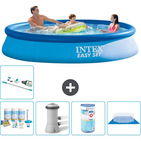 Intex Piscine Easy Set Ronde - 366x76 cm - 6-pièces S30629 (1/5)