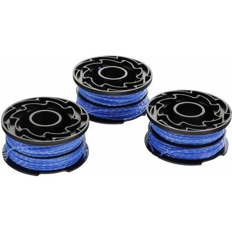 Tête de coupe fil nylon Tap & GoM10 x 1,25 pas à gaucheCoupe rapide avec 2 m de fil 2,4 mmCompatible débroussailleuses (1/4)