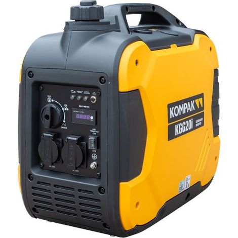 Generador inverter gasolina insonorizado 2kW KGG20i de Kompak (1/5)