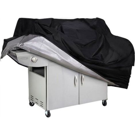 Barbecue cover for barbecue, waterproof and durable grill protector, large size 58 inches (145 cm) (1/5)