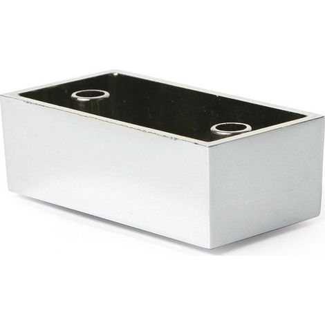 TRENTADUE base zamak tropea 60x30 h22 cromo , 0UNIDADES , TRENTADUE base zamak tropea 60x30 h22 cromo , 0UNIDADES (1/2)