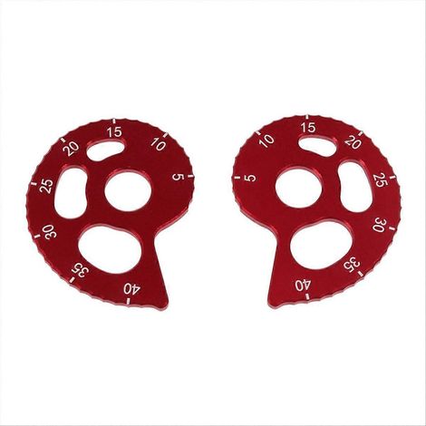 Roter Kettenführungs-Einstell- und Spannsatz für CRF150F Motorrad (1/5)
