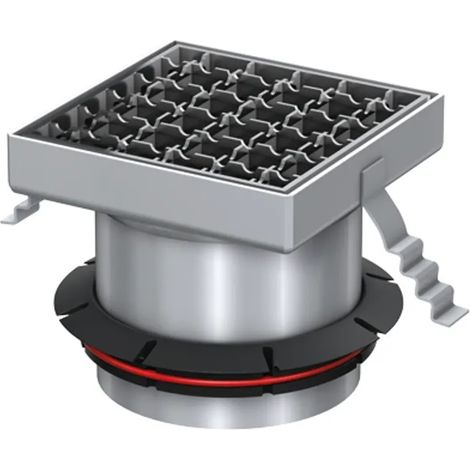 ACO Elemento superiore Variant-CR 150x150/L15 V2A/antiscivolo/Griglia V2A appoggiata, 9579.40.92
