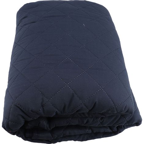 Housse de canapé inclinable en tissu Polyester résistant à l'eau, protection de canapé inclinable à 3 places pour la maison, bleu marine. (1/2)