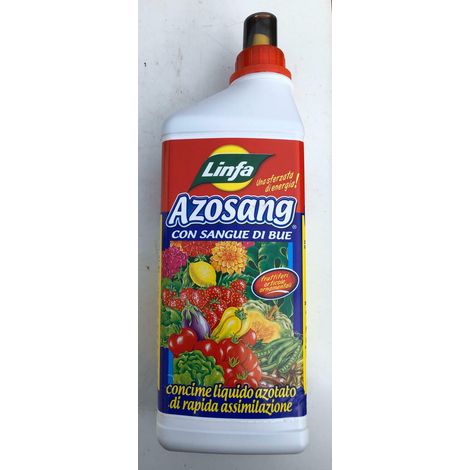 AZOSANG CONCIME LIQUIDO SANGUE DI BUE LITRO 1