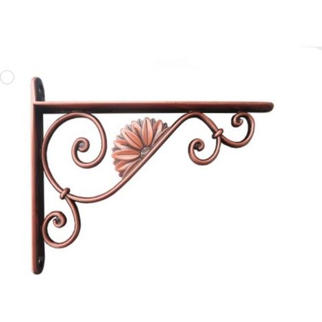 VECA - REGGIMENSOLA LINEA BAROCCO PERARREDO CASA IN ZAMA 18CM - COLORE RAME ANTICATO
