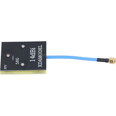 Antenne patch directionnelle à gain élevé pour système FPV 5,8 GHz 14 dBi FA5800‑40‑14 (1/5)