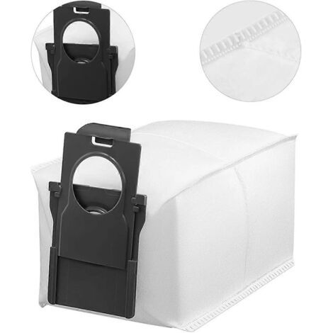 NALOOKAMIC Lot de 20 chiffons de nettoyage et sacs à poussière compatibles avec les aspirateurs Dreame X40 Ultra, L10S Pro, Ultra Heat et X30 Ultra.