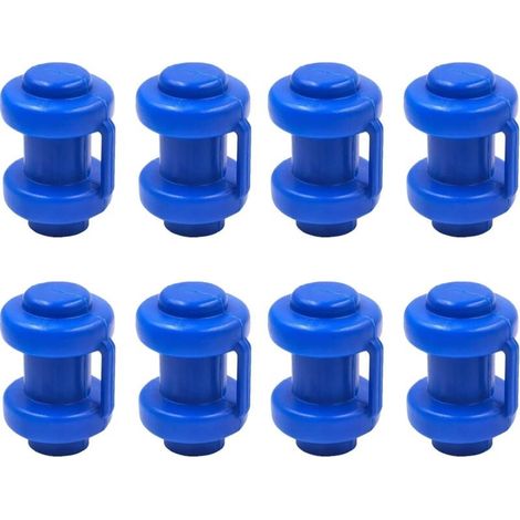 Sunshine smile Capuchons De Pôle De Trampoline,Capuchons de poteaux pour poteaux de Filet de Trampoline, Casquettes de Trampoline,Filet de Sécurité Pièce de Rechange, Casquette de pôle (1/4)