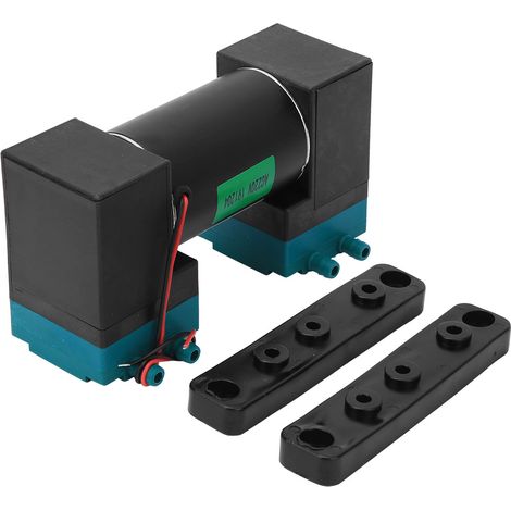 Mini pompe à vide, débit élevé, faible niveau sonore -90 à 350 kPa, 24 W, 10 à 20 L/min, 12 V CC/24 V CC/220 V CA