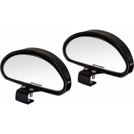 Espejo retrovisor para conducción supervisada, espejo para punto ciego, espejo para punto ciego, espejo retrovisor para conducción supervisada para todos los coches - Espejo convexo de ángulo ajustabl