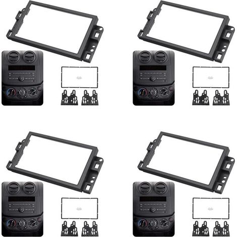 Adecuado para 4 radios de coche 2Din con CD/DVD y marco de audio para Captiva/Lova/Gentra/AVEO