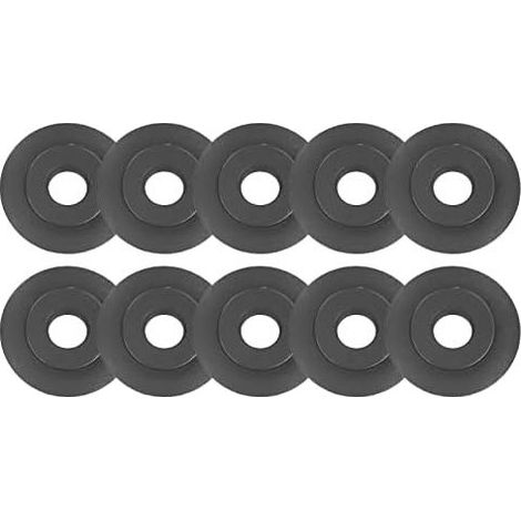Jeu de 10 Lames de Rechange pour Coupe-Tube Roue de Secours en Acier Traité pour Coupe-Tube en Cuivre Outil de Plomberie Professionnel (1/5)
