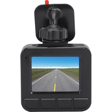 Caméra de Tableau de Bord Intelligente, Enregistreur de Voiture 1080P avec écran LCD de 2 Pouces, Capteur de gravité à 3 Axes intégré, Haut-Parleur de Microphone, Enregistrement (1/5)