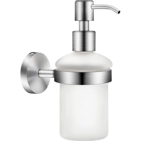 Seifenspender aus Edelstahl 304 zur Wandmontage, 200 ml, Duschgel, Shampoo, Handflasche, manueller Seifenspender (1/4)