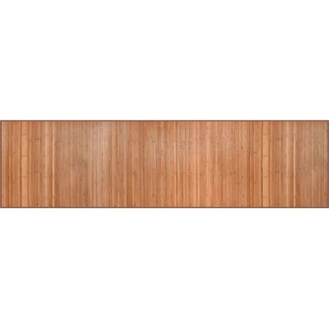 Tapis de sol，Tapis rectangulaire naturel 80x300 cm bambou CFW804102 (1/5)