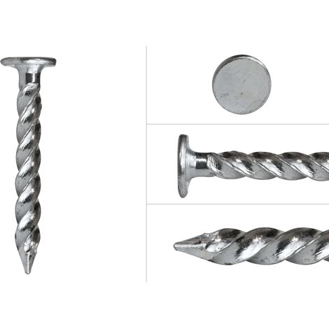 Clous galvanisés 32 mm Ø3.8 - Boîte de 500 pièces (1/2)