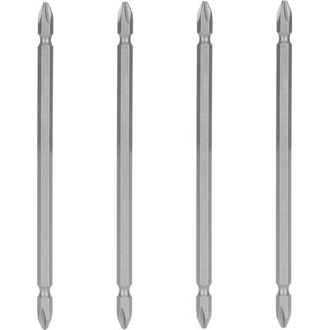 10-teiliges Set mit 150 mm S1/4 Kreuzschlitz-Bohrköpfen, Zubehör für elektrische Schraubendreher mit stark magnetischer Schraubenbefestigung (1/4)