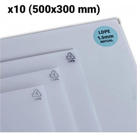 Feuille de Protection Solide 4x5m - LDPE 230g - Robuste et durable - Protection Efficace - Beast