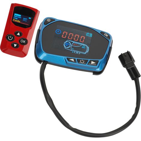 Thermostat LCD Écran de Contrôle pour Chauffage Diesel 12V 24V avec Télécommande Stationnement (1/5)