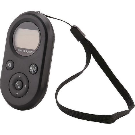 Mini radio FM/AM portable de poche 76-108 MHz, récepteur radio rechargeable avec écran LCD rétroéclairé L js (1/5)
