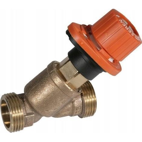 Resideo Valvola a strozzo Kombi-4 2x manicotto filettato, ottone, DN 25, V1810Y0025