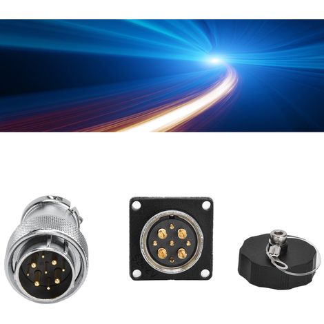 WS24 500V Luftfahrtstecker und -buchse, wasserdichter Stromanschluss (1/5)