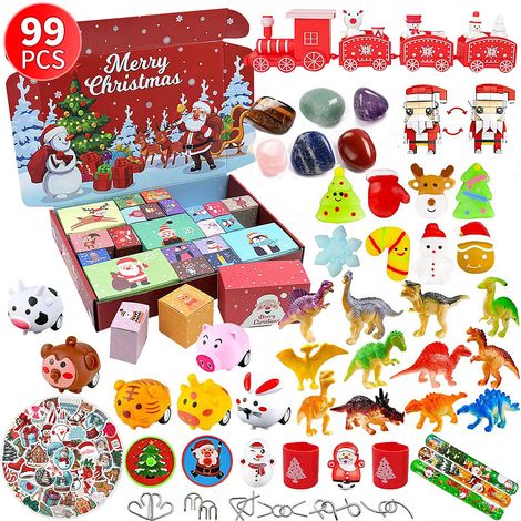 Calendrier de l'Avent de Noël 2025 à faire soi-même avec boîte à fermeture éclair et compte à rebours découpé à la main pour enfants