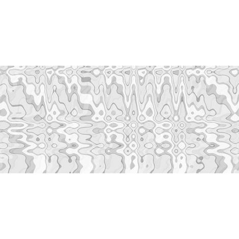 Papier peint panoramique design gris Tapisserie panoramique grise graphique avec ondulations Papier peint panoramique moderne abstrait (1/3)