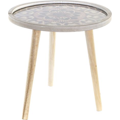 DKD Home Decor Table d'appoint Noir 40x40x41 cm (1/3)