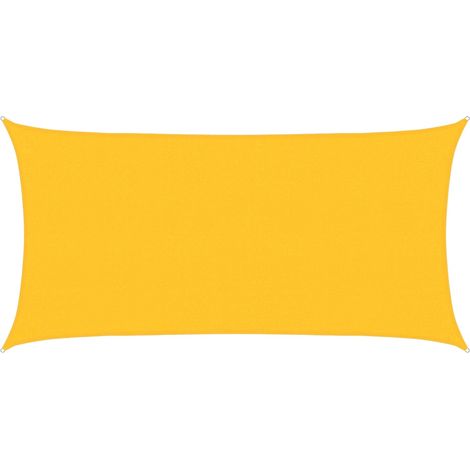 Maison Exclusive - Voile d'ombrage 160 g/m² rectangulaire jaune 2x3,5 m PEHD (1/5)