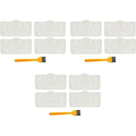 Lot de 15 lingettes de nettoyage pour aspirateur vapeur Xiaomi Deerma DEM ZQ600 ZQ610 (accessoires pour balai à main) (1/5)