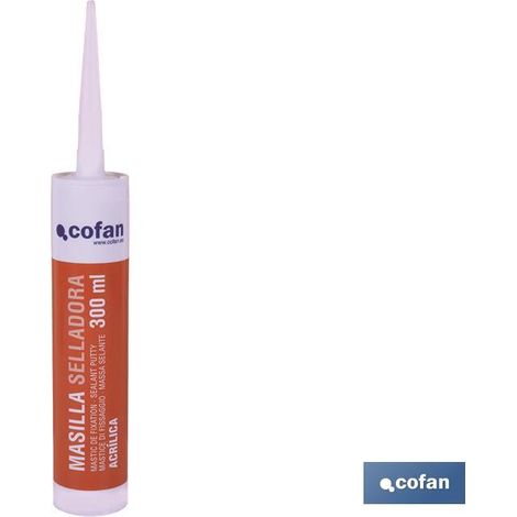 Mastice Sigillante Acrilico 300ml Bianco