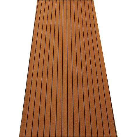 EVA Teak Schaum Boot Yacht Bodenbelag Matte Deck Teppich Selbstklebend 240x900CM 5mm (1/5)