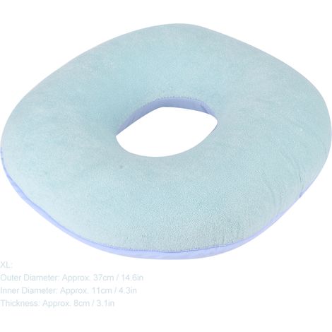 Protège-matelas anti-escarres, adapté aux personnes âgées alitées (bleu XL) (1/5)