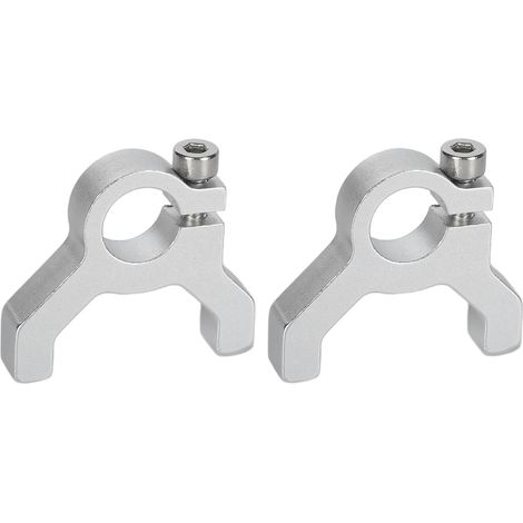 2 supports de serrage à double poteau simple face pour tube en aluminium, moyeu de serrage pour robot DIY 3400-0032-0012 (1/5)