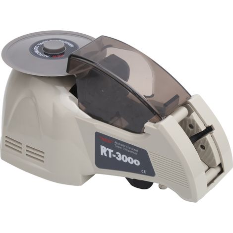Machine de découpe à plateau tournant à distributeur de ruban adhésif électrique RT3000 pour largeur 525 mm (Prix UE) (1/5)