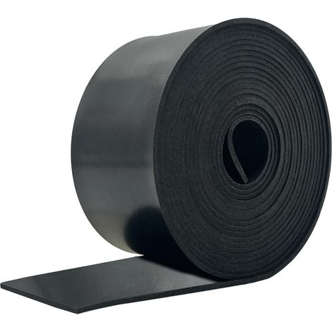 Striscia di gomma, guarnizione in gomma, striscia in neoprene, protezione per rivestimenti per pavimenti, smorzamento delle vibrazioni, guarnizioni fai da te (1/5)