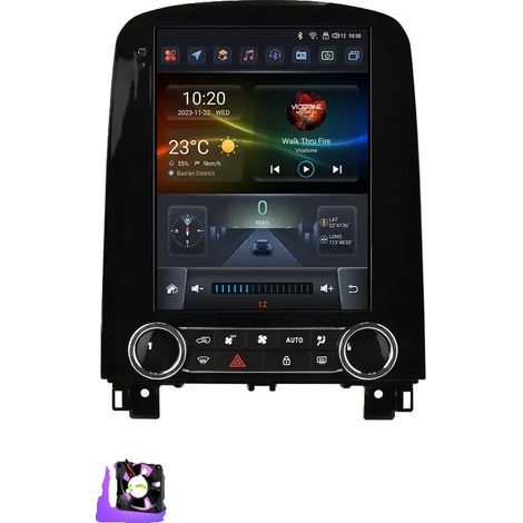 CarPlay, interfaccia touchscreen, sistema di navigazione, compatibile con Renault Scenic 2013-2024, S2 (1/2)