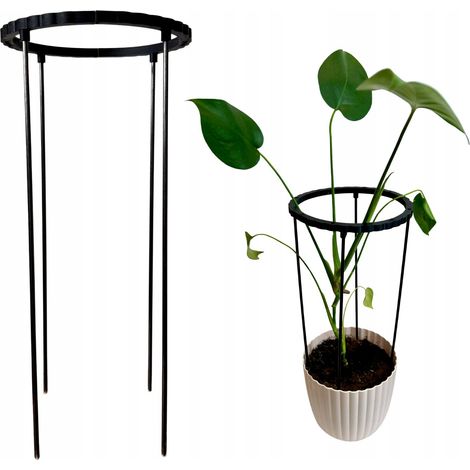 Anillo de soporte para plantas y flores, abrazadera modular 3 en 1, 33 cm (1/5)