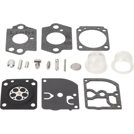 Kit de réparation carburateur pour tronçonneuse Stihl HS45 FS38 FS55, joints et poire de amorçage (1/5)