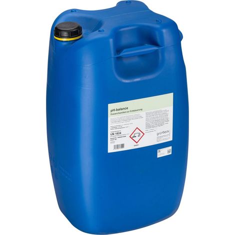 Grünbeck Dosierchemikal pH-balance, verdünnte alkalische Lösung, 60L Stapelkanister, 160000010000