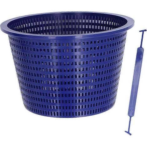 Filtre à panier avec poignée pour skimmers de piscine, compatible avec les filtres à skimmer de piscine hors-sol/enterrée modèle SP1070. (1/4)