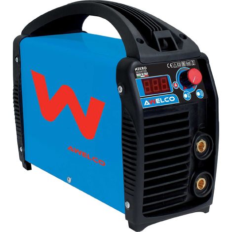 AWELCO MIKRO 164 - 30 / 140A - 220V INVERTER SCHWEISSMASCHINE MIT KOFFER UND ZUBEHÖR