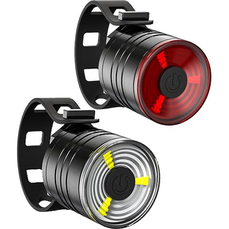 Éclairage vélo nocturne, lampe LED Portable, étanche et multi-modes, idéale pour les VTT et vélos pliants. (1/5)