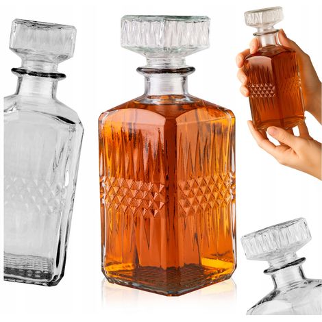 Jarra de 1 litro con tapón de cristal