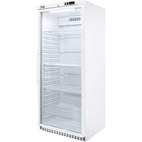 Armoire Réfrigérée Positive Inox vitrée 600 L - Sofraca (1/2)