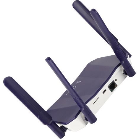 Routeur sans fil 4G LTE professionnel haut débit 300 Mbps avec emplacement pour carte SIM, idéal pour la maison et le bureau (prise UE 100-240 V). (1/5)