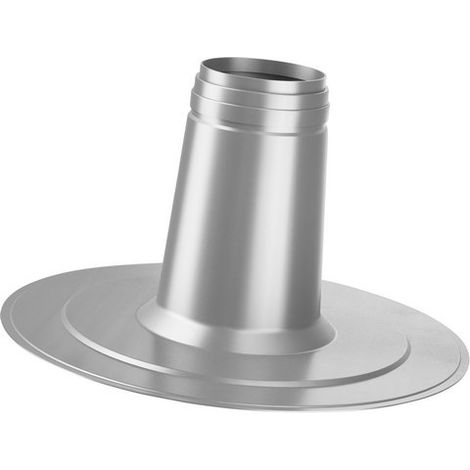Bosch Accessoire gaz brûlés FC-O6080 Bride de toit plat, 0 Gr, d:125, L: 250mm, 7738112508
