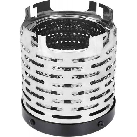 Poêle De Chauffage - En Acier Inoxydable - Pour Camping Et Activités En Plein Air - 1 Pièce (1/4)